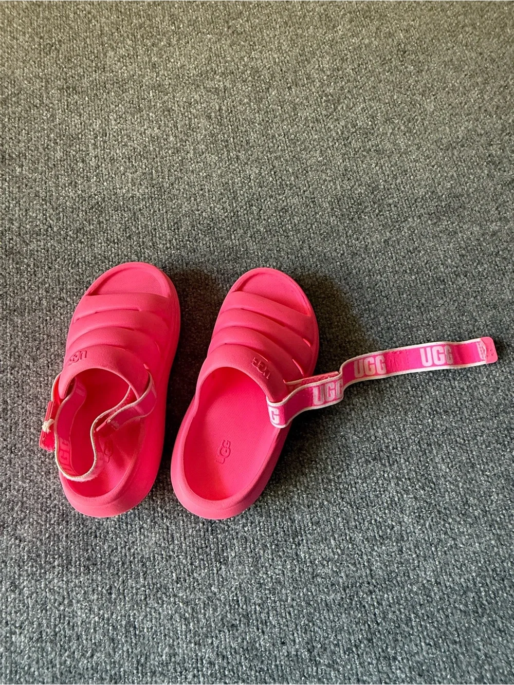 Birkenstock Kids Hot Pink Dual-Sandal Set size 1.5 or 2.